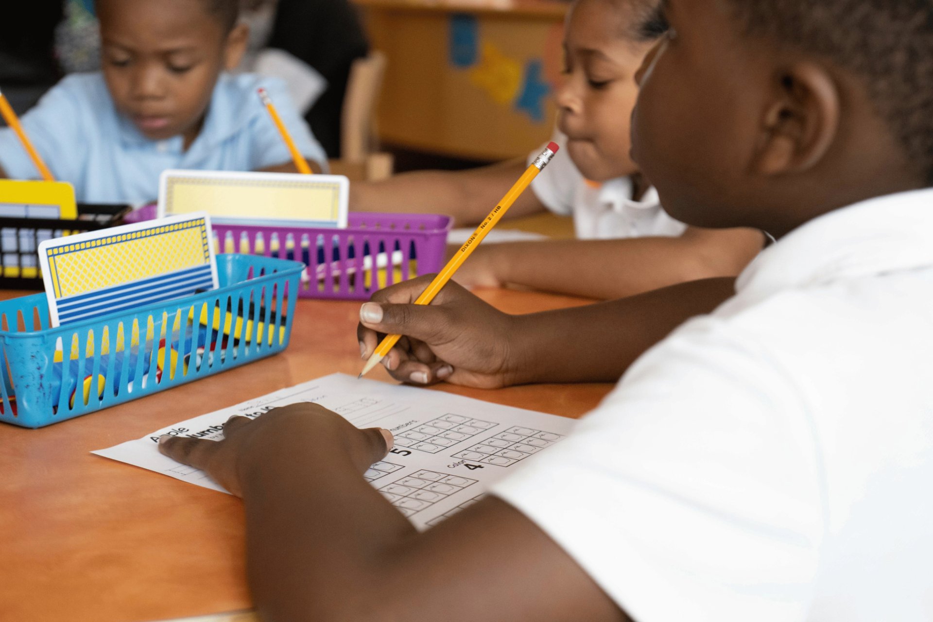 Students in classroom